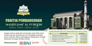 Read more about the article Laporan Donasi Wakaf Pembangunan Masjid Jami’ Al-Furqon [Periode Pebruari-Juli 2020]